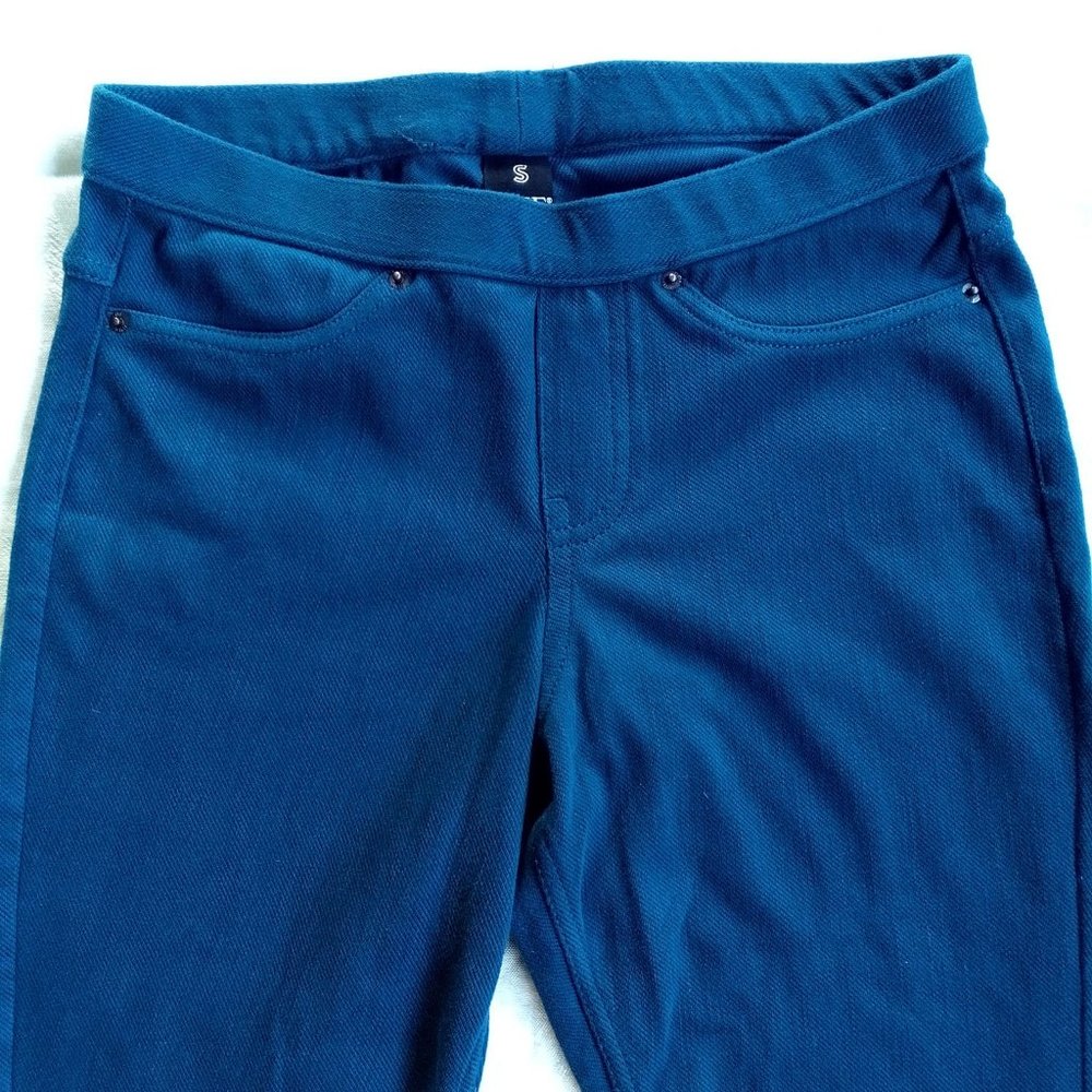 Teal HUE Jean-Style Legging